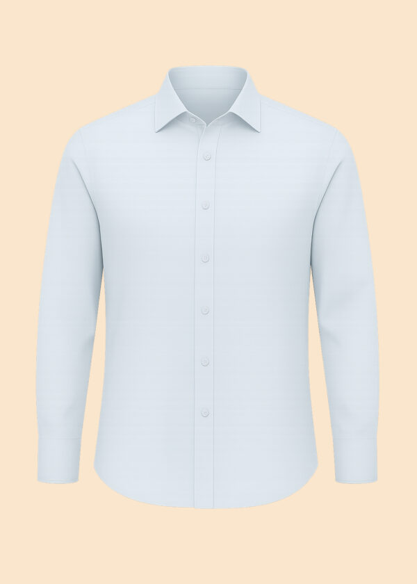 Customizable White Full Sleeve Shirt – Premium Cotton, Tailored Fit