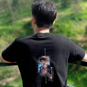 Custom design anime collection model back four